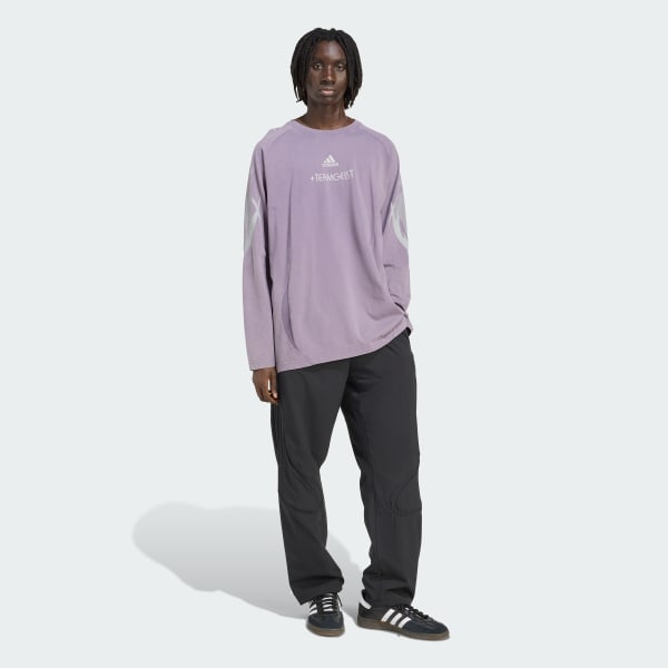 Purple Adilenium Season 4 Teamgeist Graphic Long Sleeve Tee