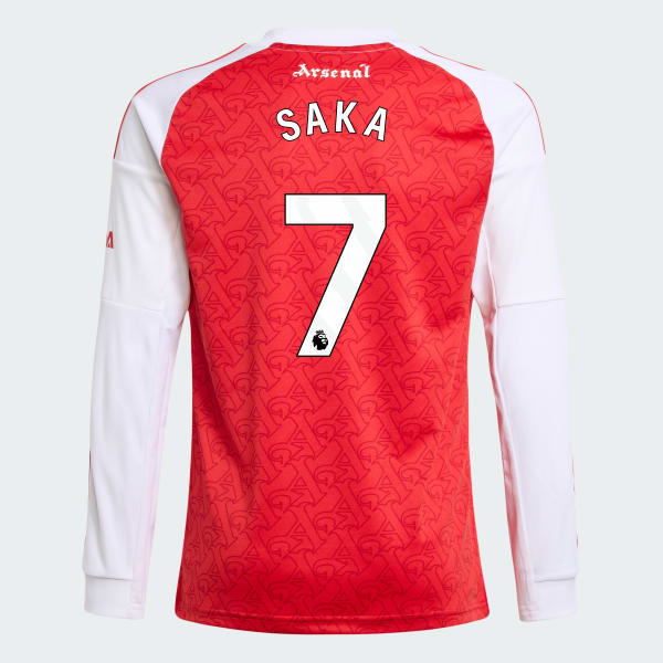 Red Arsenal FC 25/26 Home Jersey Longsleeve Kids