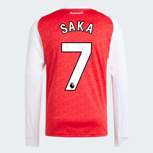 Red Arsenal FC 25/26 Home Jersey Longsleeve