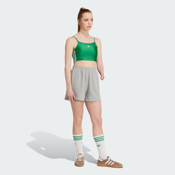 Grey Essentials French Terry Shorts