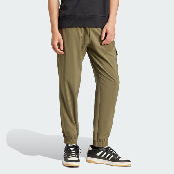 Green Essentials Small Logo Cargo Pants