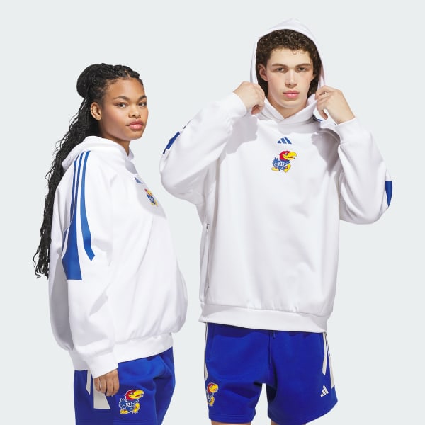 White F24 KANSAS MENS HOODIE