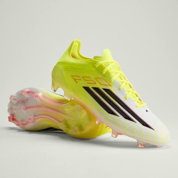 Yellow F50 Elite Firm Ground Soccer Cleats