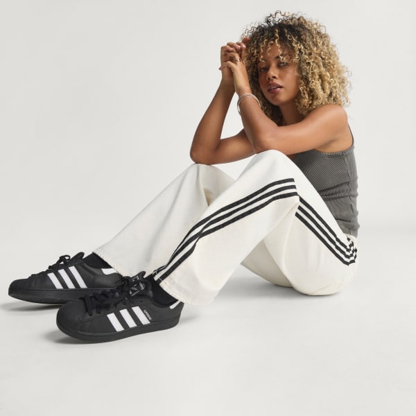 White FIREBIRD TRACK PANT DENIM