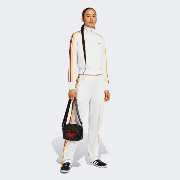 White Firebid Classic Track Pants