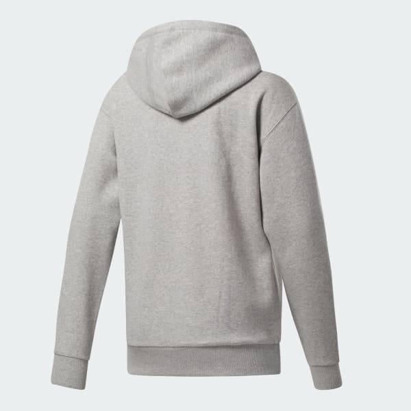 Grey Fleece Hoodie