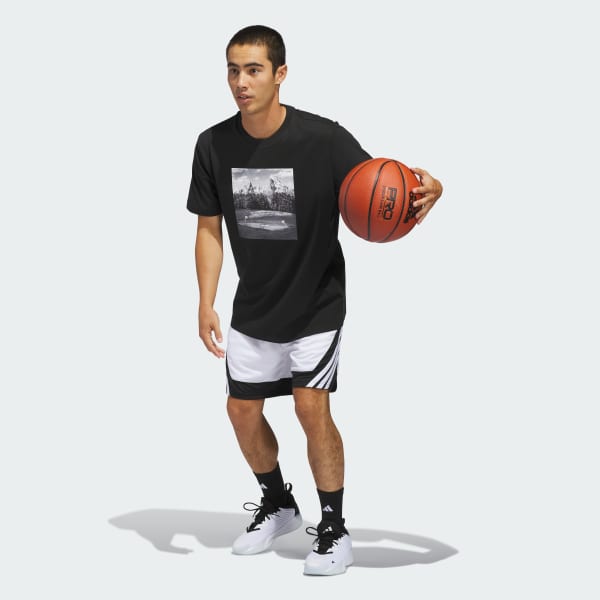 Black Hoop Sanctuary Graphic T-Shirt