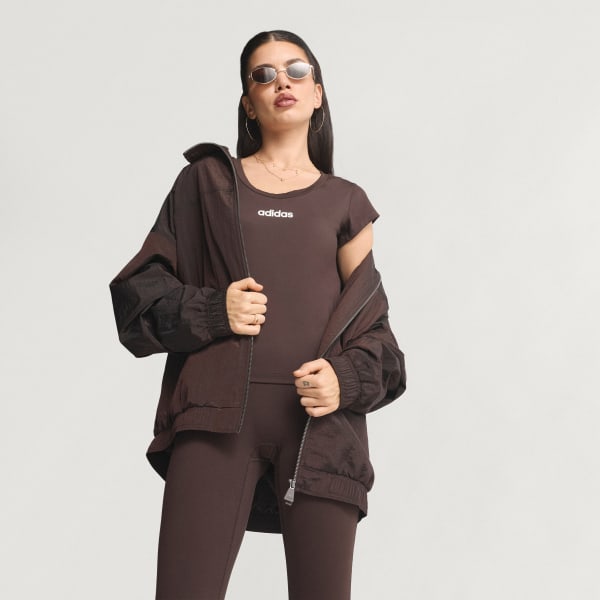 Brown Hyperglam Baby Tee
