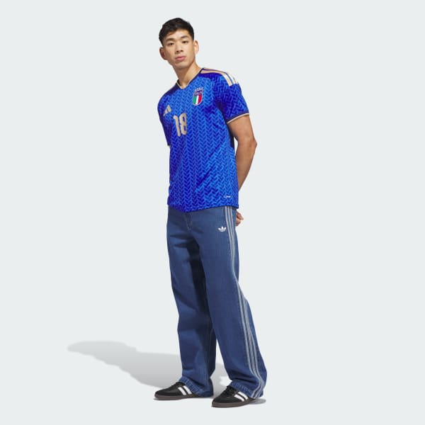 Blue Italy 26 Home Barella Jersey
