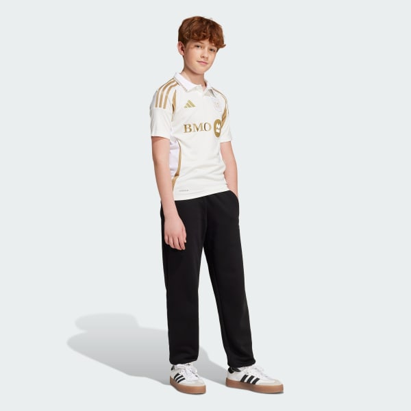 White LAFC 25/26 Away Jersey Kids