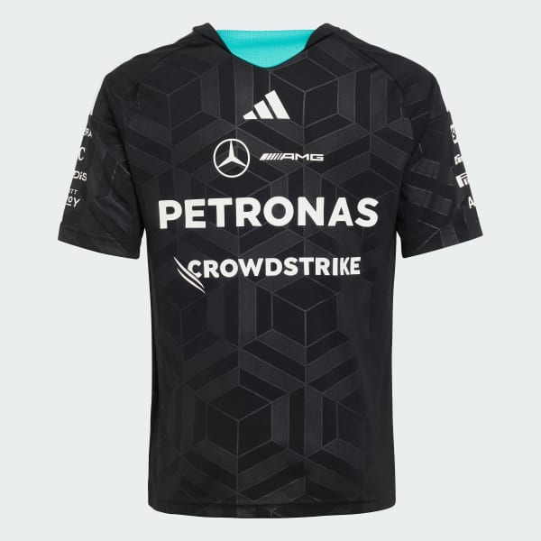 Black MERCEDES - AMG PETRONAS FORMULA 1 TEAM DRIVER JERSEY