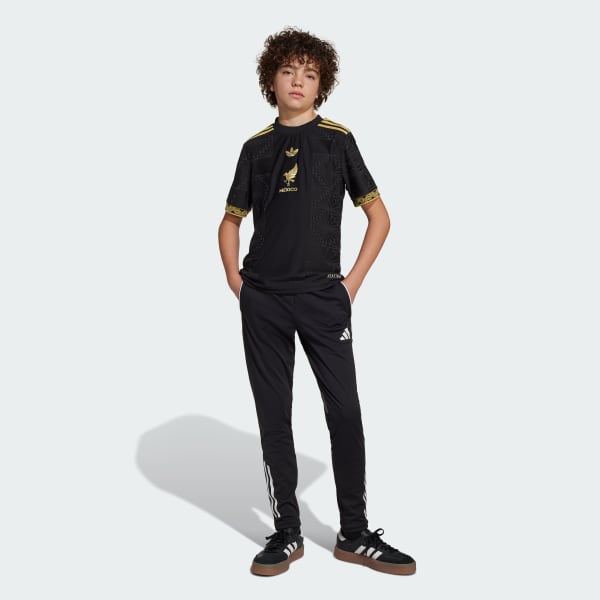 Black Mexico 25 Gold Jersey Kids