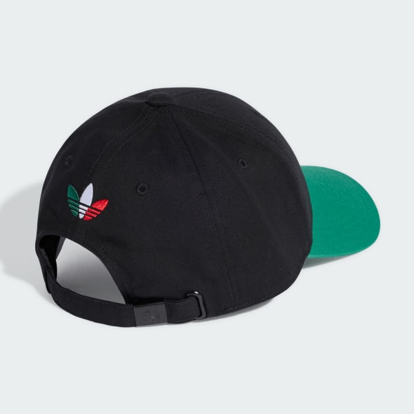 Black Mexico 26 Baseball Cap With Eagle