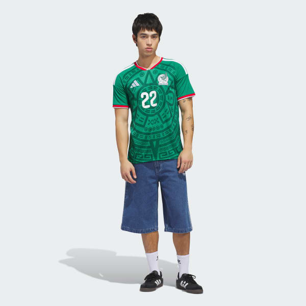 Green Mexico 26 Home Lozano Jersey