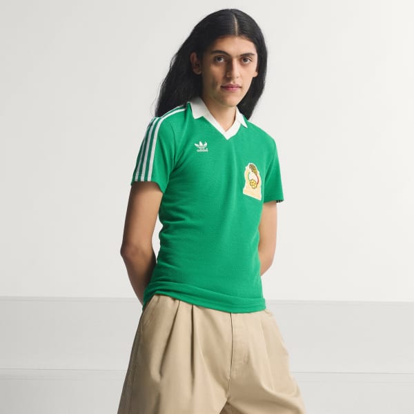Green Mexico Home Jersey 1986