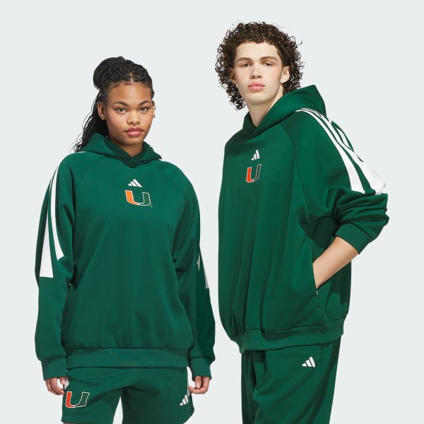 Green Miami Hurricanes Chapter Basketball Hoodie