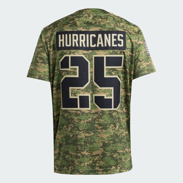 Beige Miami Hurricanes Premier Honor and Support Football Jersey