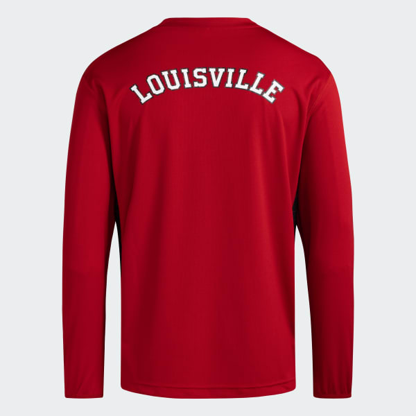 Red NCAA BASKETBALL LONG SLEEVE TEE