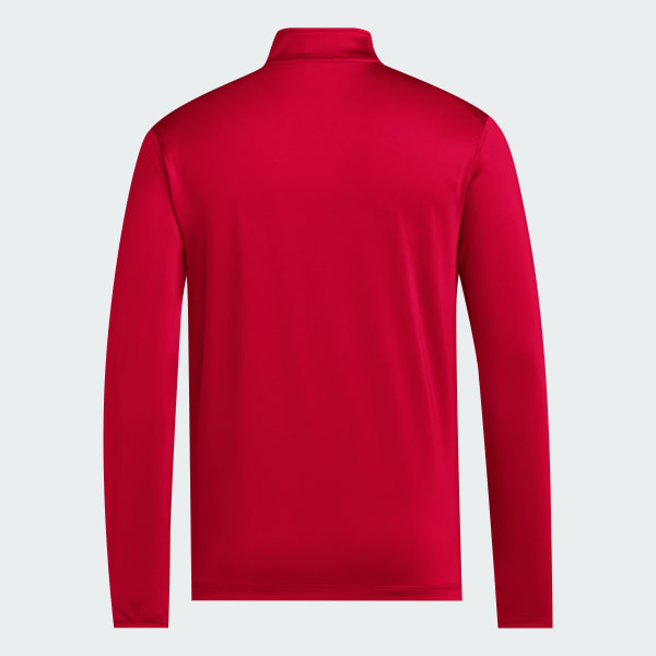 Red Nebraska Cornhuskers Coaches Script 1/2 Zip