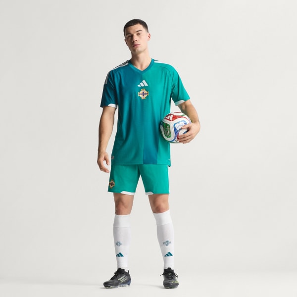 Green Northern Ireland 26 Home Authentic Jersey