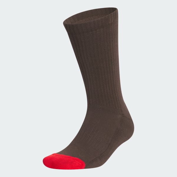 Brown Originals Golf Trefoil Crew Socks