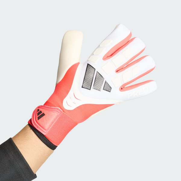 White PREDATOR GOALKEEPER GLOVE COMPETITION