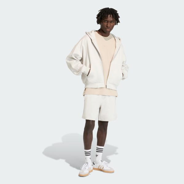 White Premium Essentials Shorts