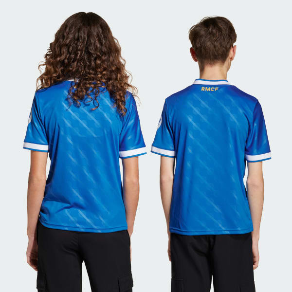 Blue Real Madrid 25/26 Third Jersey Kids