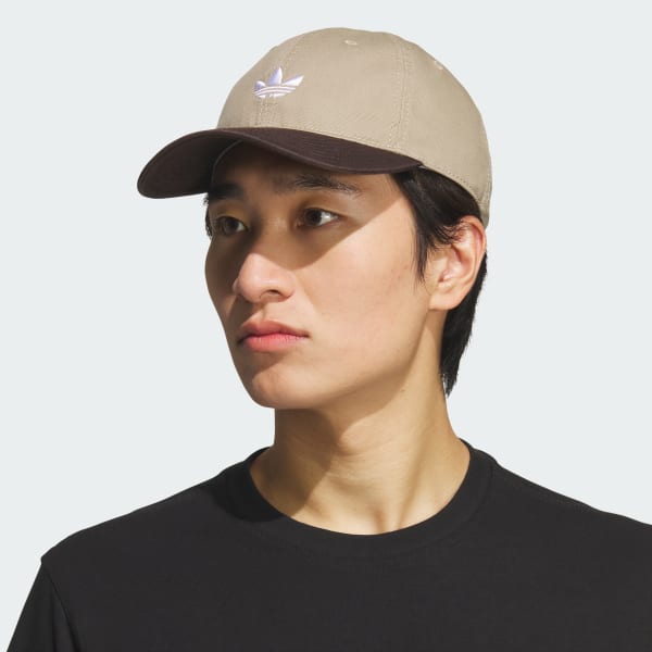 Green Relaxed Trefoil Strapback Hat