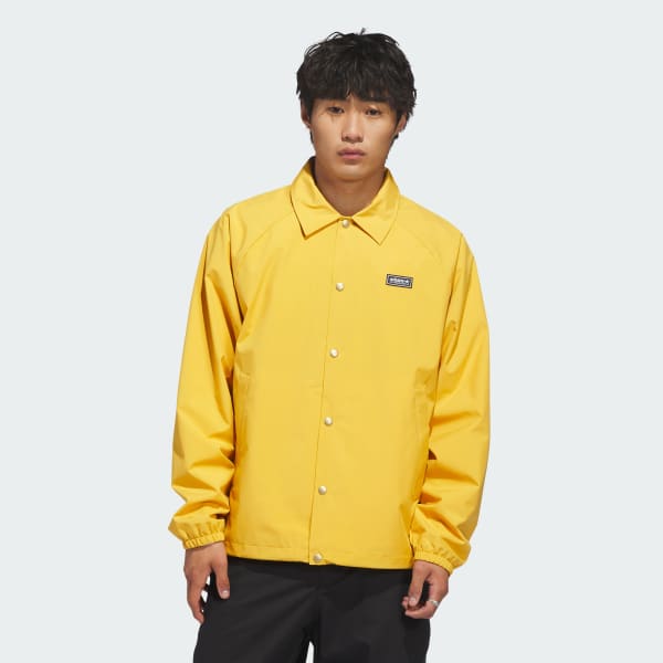 Yellow SKATEBOARDING COACH JACKET
