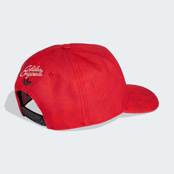 Red SNAPBACK CAP ROSES