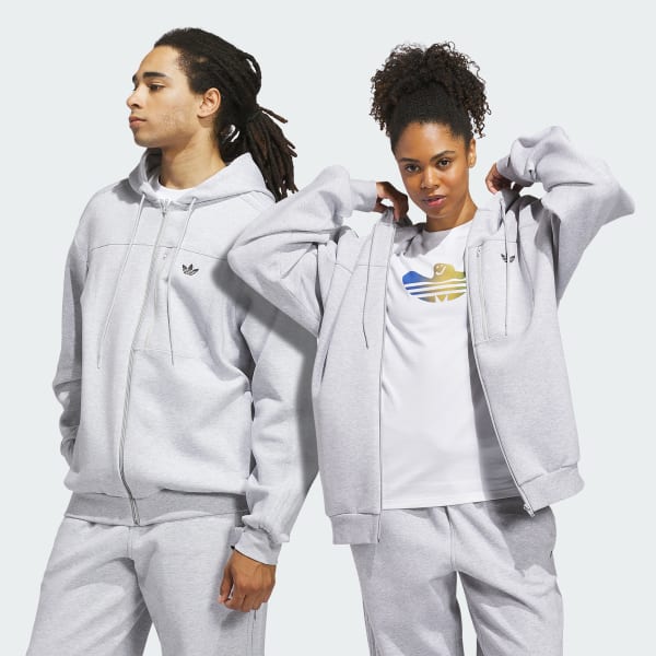 Grey Skateboarding Technical Fleece Jacket