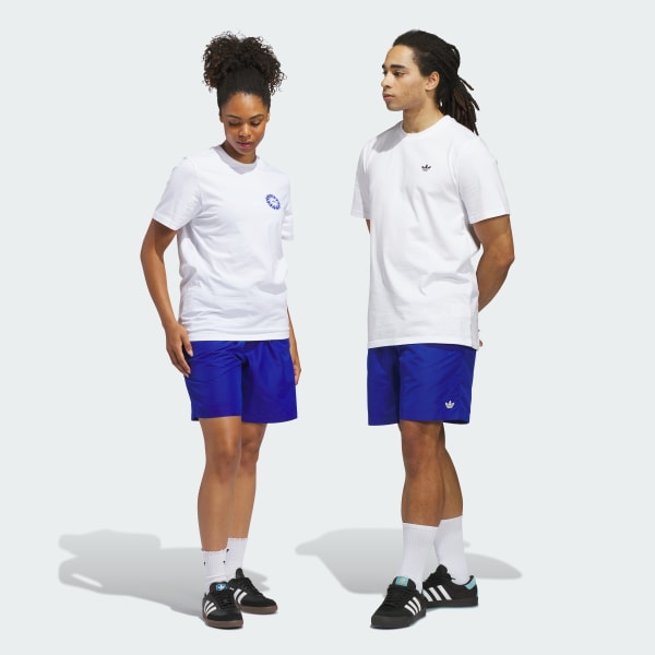 Blue Skateboarding Water Shorts (Gender Neutral)