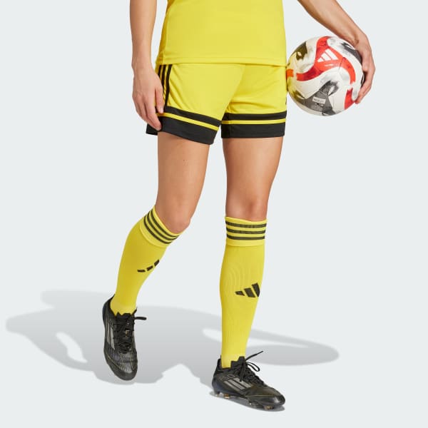 Yellow Squadra 25 Short-Length Shorts