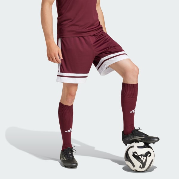 Burgundy Squadra 25 Shorts