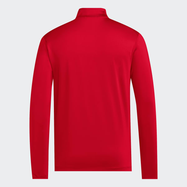 Red St. John's Half-Zip Golf Pullover