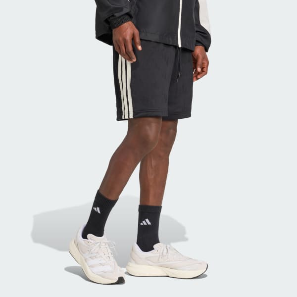 Black Stadium Jacquard Short