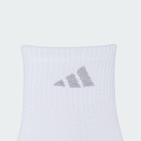 White Superlite 3.0 6-Pack Quarter Socks