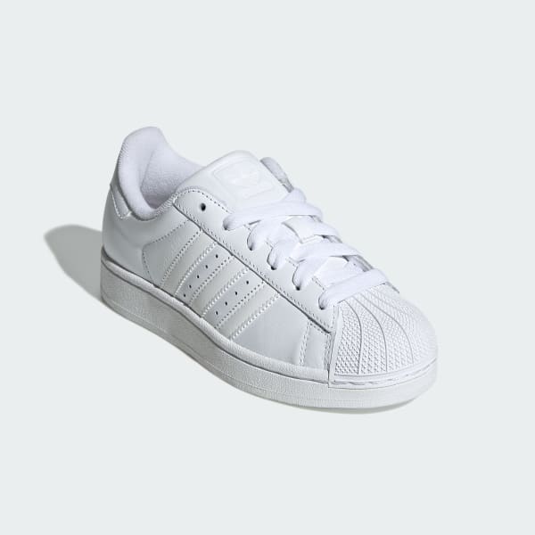White Superstar II Shoes Kids