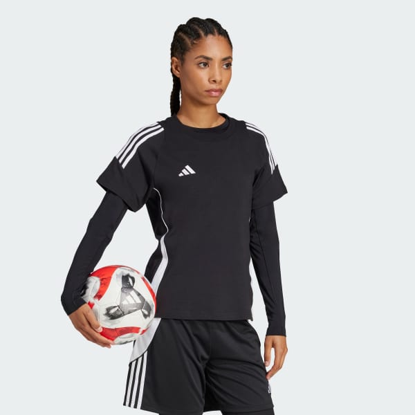 Black TECHFIT Long Sleeve Tee