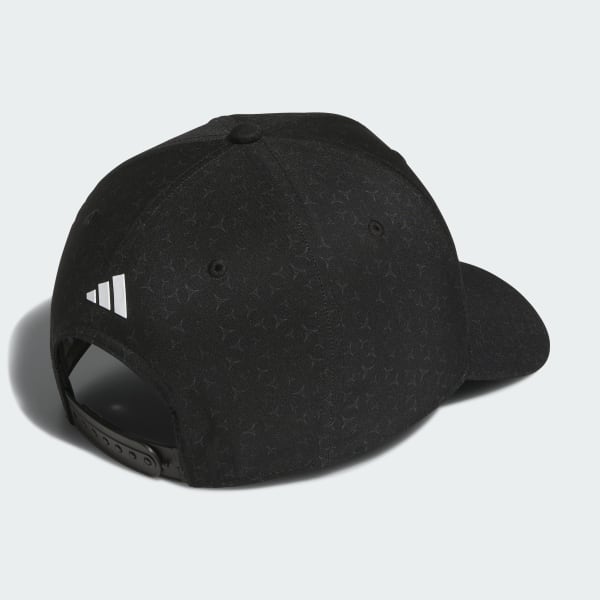 Black TOUR PRINT SNAPBACK HAT