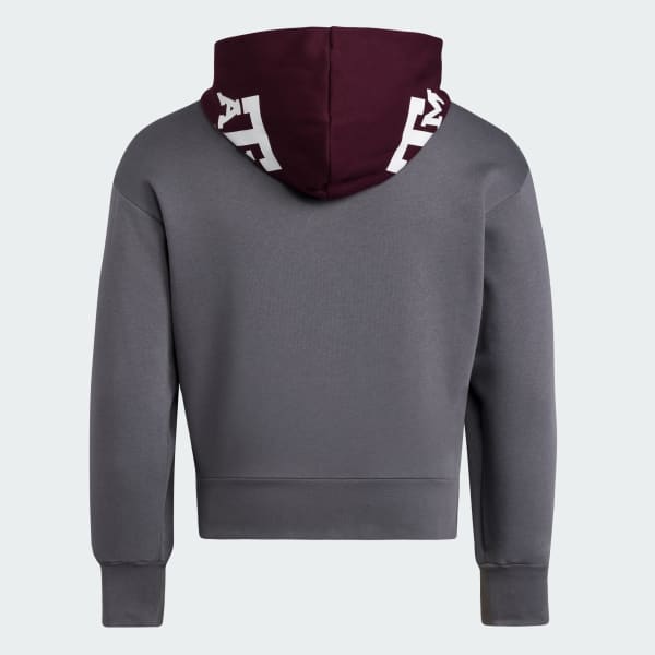 Grey Texas A&M Aggies Full Zip Helmet Hoodie