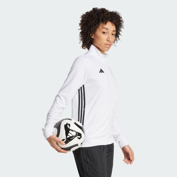 White Tiro 25 Essentials Training Jacket