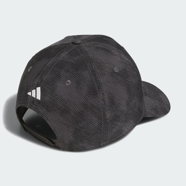 Black Tour Print Snapback Hat