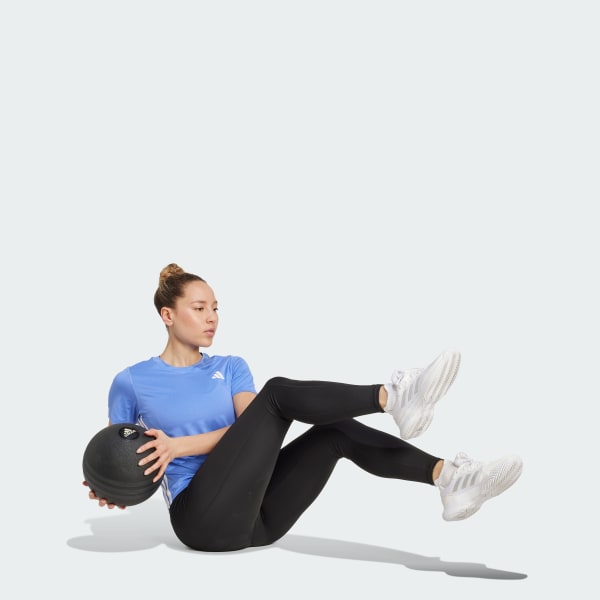 Blue Train Essentials 3-Stripes Workout Tee