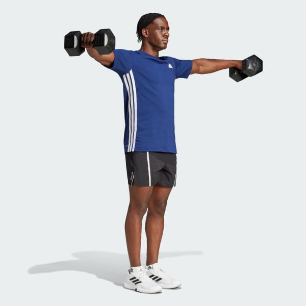Blue Train Essentials Training Feelready 3-Stripes Tee