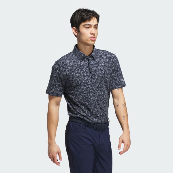 Blue Ultimate365 Micro Argyle Polo Shirt