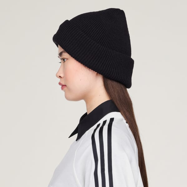 Black Y-3 Classic Knitted Beanie