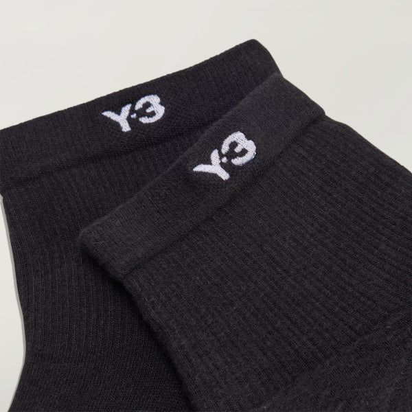 Black Y-3 Classic Low Socks
