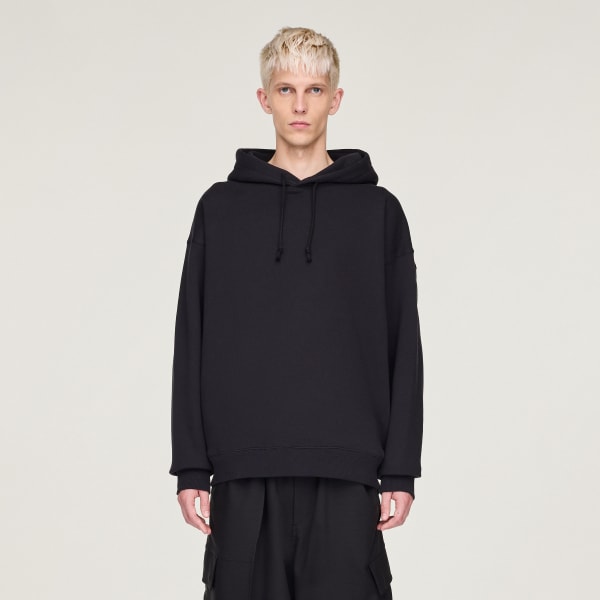 Black Y-3 Graphic Hoodie